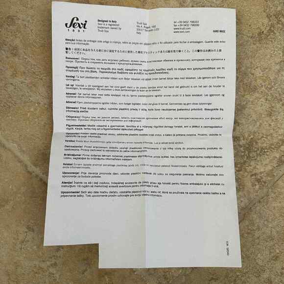 Sevi Friends Wooden Pull Along Cowboy and Horse Made in Italy Hand Made Western - Picture 7 of 10